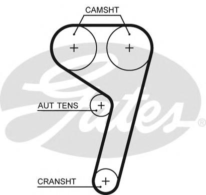 Pasek rozrządu Dayco 941049 cena, od 22,37 USD