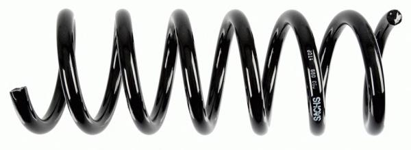 Sprężyna przednia do Volkswagen Touareg II 7P5, 7P6