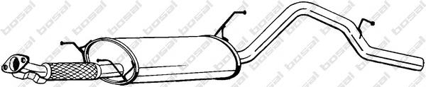 Tłumik, tylna część Daihatsu Terios I SUV (J100, J102, J122) (1997 - 2005) cena, od 115,35 USD