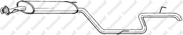 Tłumik, tylna część Mercedes A6384901015 cena, od 120,61 USD