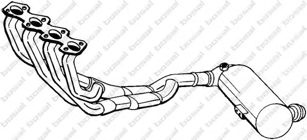 Konwerter-katalizator do Mercedes A  W168