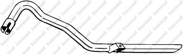 Tłumik, tylna część Bosal 801185 cena, od 52,99 USD