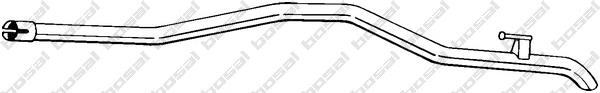 Do koszyka A9014904021 Mercedes Tłumik, tylna część