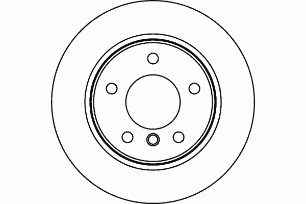 Tarcza hamulcowa tylna 6764647 BMW