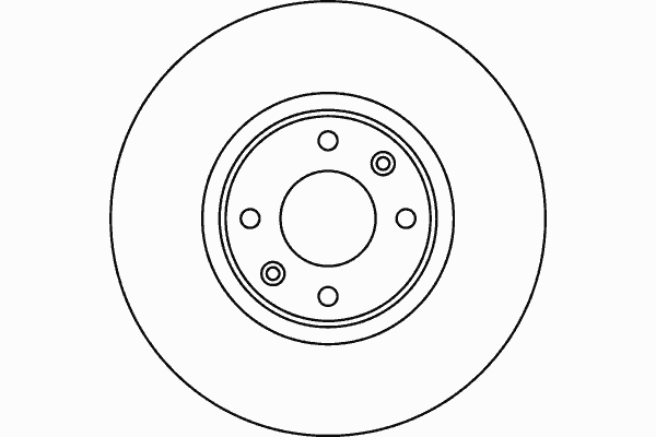 92133203 Textar tarcza hamulcowa przednia