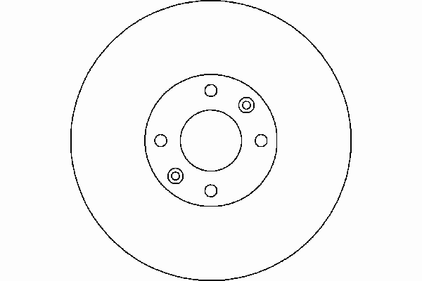 92168503 Textar tarcza hamulcowa przednia