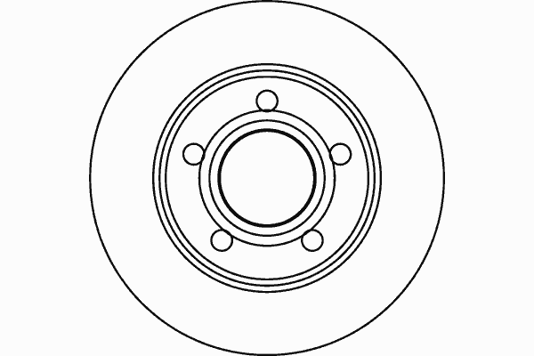 92104103 Textar Tarcza hamulcowa tylna