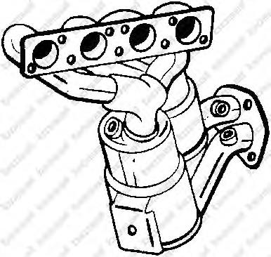 BM91509H BM Catalysts Konwerter-katalizator