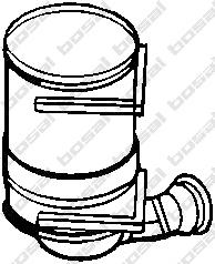 PT6066T Polcar Filtr cząstek stałych układu wydechowego