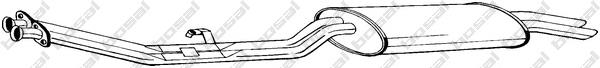 Tłumik, tylna część BMW 18101705788 cena, od 37,96 USD