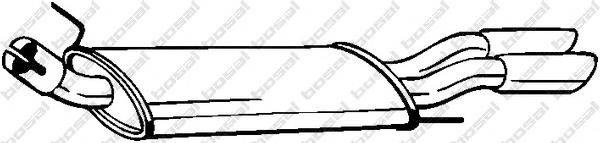 Tłumik, tylna część Volkswagen Golf III hatchback (1H1) (1989 - 2000) cena, od 66,73 USD