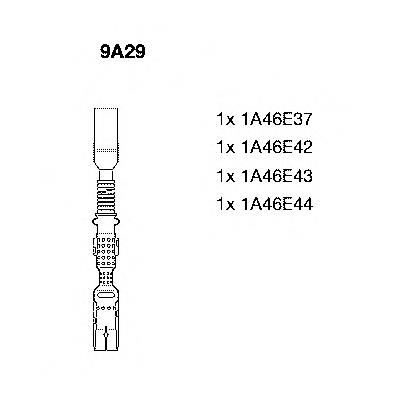 Zestaw przewodów wysokiego napięcia Magneti Marelli 941318111327 cena, od 53,49 USD