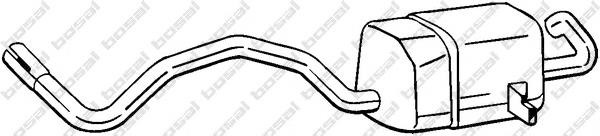 Tłumik, tylna część Renault (RVI) 8200189569 cena, od 65,56 USD