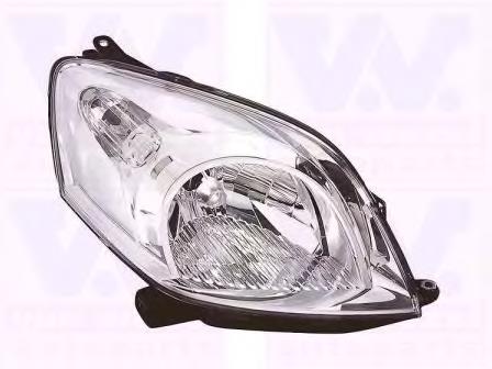 Do koszyka 6205AY Peugeot/Citroen Reflektor prawy