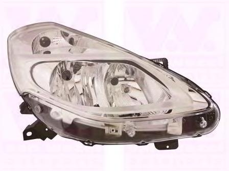 Reflektor prawy 044052 VALEO