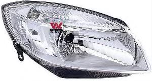 Reflektor prawy Skoda Fabia II kombi (5J5, 545) (2007 - 2014) cena, od 175,55 USD