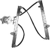 Mechanizm podnoszenia szyby drzwi przednich lewych Peugeot/Citroen 1619992180