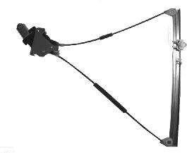 Mechanizm podnoszenia szyby drzwi przednich lewych Peugeot/Citroen 400355A