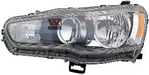 Reflektor lewy do Mitsubishi Lancer X CY_A, CZ_A