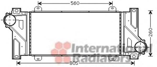 Chłodnica intercoolera Mercedes Sprinter I 4-t autobus (904) (1995 - 2006) cena, od 584,56 USD