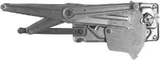 Mechanizm podnoszenia szyby drzwi przednich lewych 7700830596 Renault (RVI)