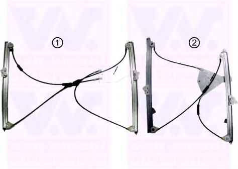 Mechanizm podnoszenia szyby drzwi przednich lewych Miraglio 301436 cena, od 55,28 USD