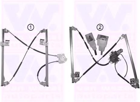 Mechanizm podnoszenia szyby drzwi przednich lewych Mercedes 6387200046 cena, od 67,25 USD