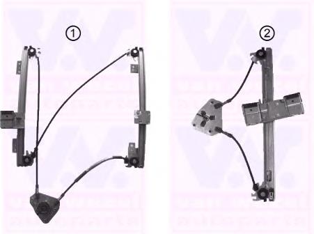 Mechanizm podnoszenia szyby drzwi przednich lewych 01SKV761 SKV