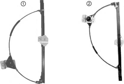 Mechanizm podnoszenia szyby drzwi przednich prawych Febi 49909 cena, od 62,24 USD