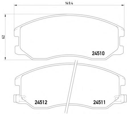 Klocki hamulcowe Opel Antara