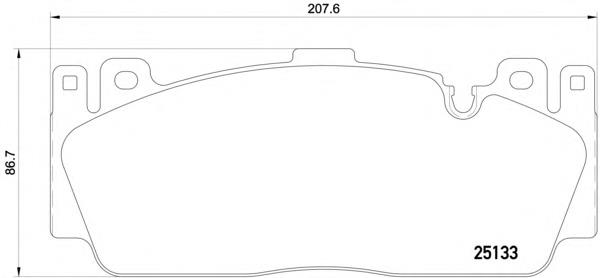 34112284970 BMW klocki hamulcowe przednie tarczowe