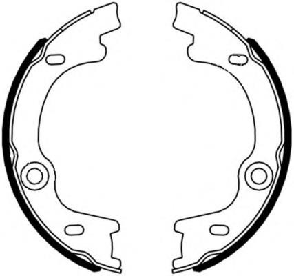 Klocki hamulca ręcznego Delphi LS2129 cena, od 28,60 USD