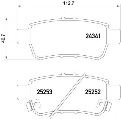 Klocki hamulcowe Honda Odyssey