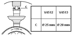 50707867 Fiat/Alfa/Lancia amortyzator przedni