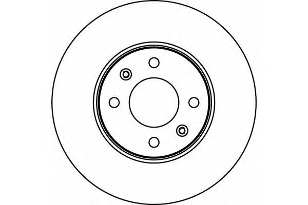 92164703 Textar tarcza hamulcowa przednia