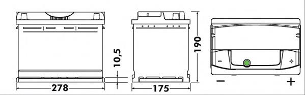 Bateria (akumulator) Mercedes 001982800828 cena, od 137,81 USD