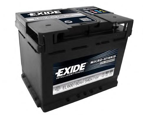 EL600 Exide Bateria (akumulator)