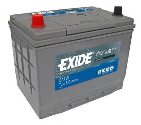 Bateria (akumulator) Exide EA755 cena, od 123,96 USD