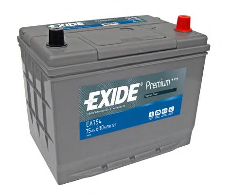 Bateria (akumulator) Exide EA754 cena, od 174,50 USD