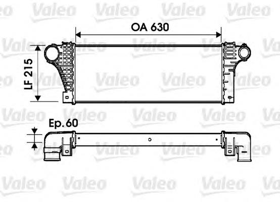 Chłodnica intercoolera Iveco 93822683 cena, od 114,07 USD