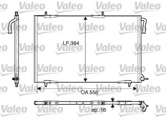 Chłodnica klimatyzacji Peugeot/Citroen 9651867080 cena, od 68,10 USD