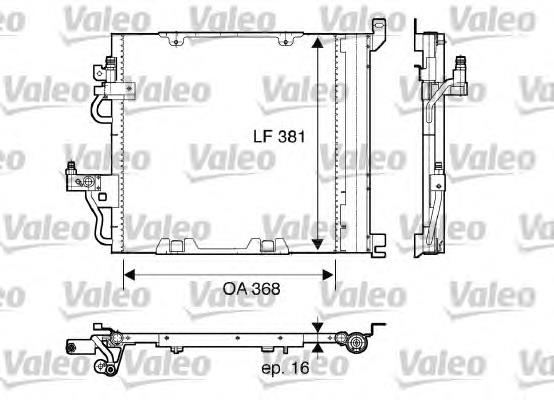 Chłodnica klimatyzacji Opel 1850099 cena, od 93,64 USD
