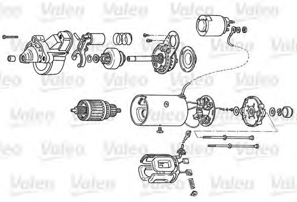 D7R26 VALEO rozrusznik