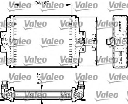 735467 VALEO Chłodnica silnika dodatkowa