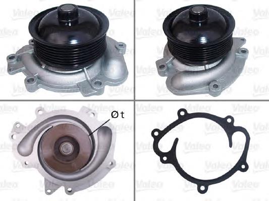 Do koszyka 5175580AA Chrysler Pompa chłodząca wodna