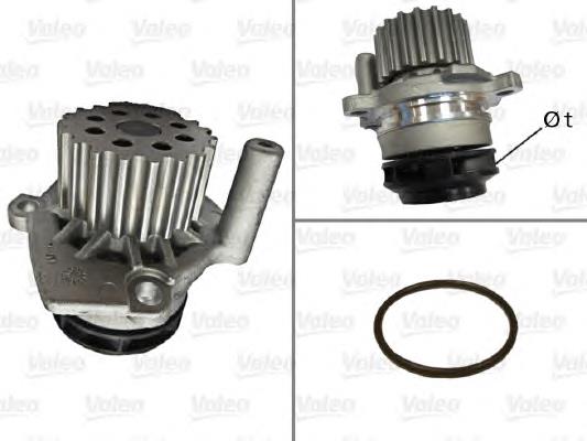 Pompa chłodząca wodna 506974 VALEO