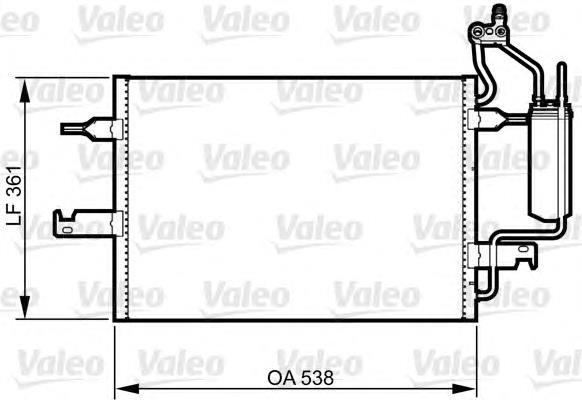 Chłodnica klimatyzacji Opel 13128931 cena, od 69,81 USD