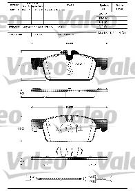 Klocki hamulcowe przednie tarczowe 1610103580 Peugeot/Citroen