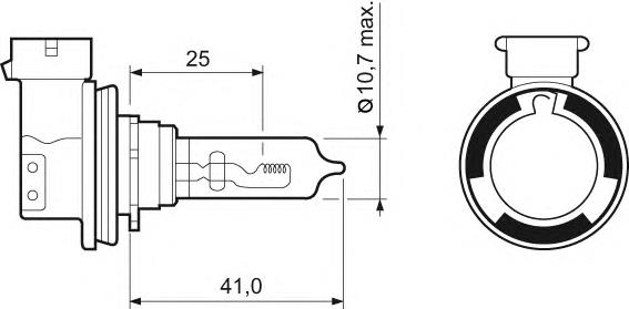 Żarówka halogenowa 989750 Volvo