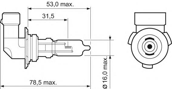 Żarówka halogenowa Opel 9117396 cena, od 7,20 USD